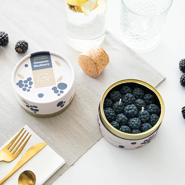 Kerzen Dose Zimt-Brombeere | CandleCan | Duftkerze Zimt-Brombeere