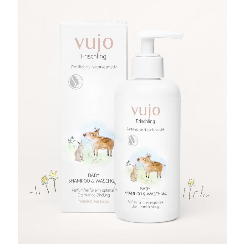 Baby Shampoo & Waschgel | vujo Frischling | Babypflege