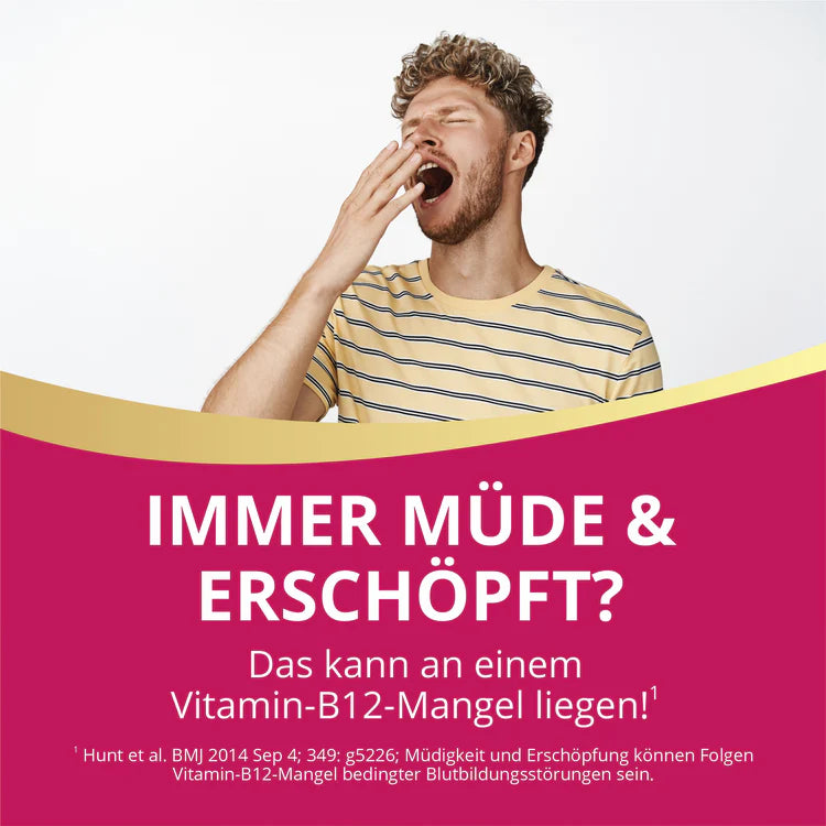 Naurum Vitamin B12 Trio Komplex mit Folat