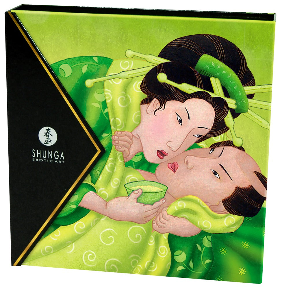 Geishas Secret Kit Organica | Shunga | 5 Teilie Massage-Set mit Kerze, Gleitgel und Ölen