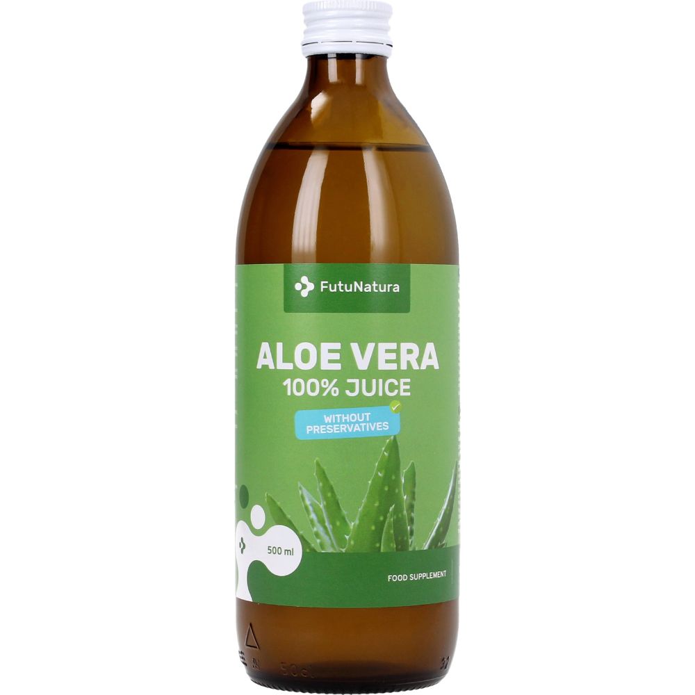 FutuNatura | 100 % Aloe vera Saft für Magen und Verdauung