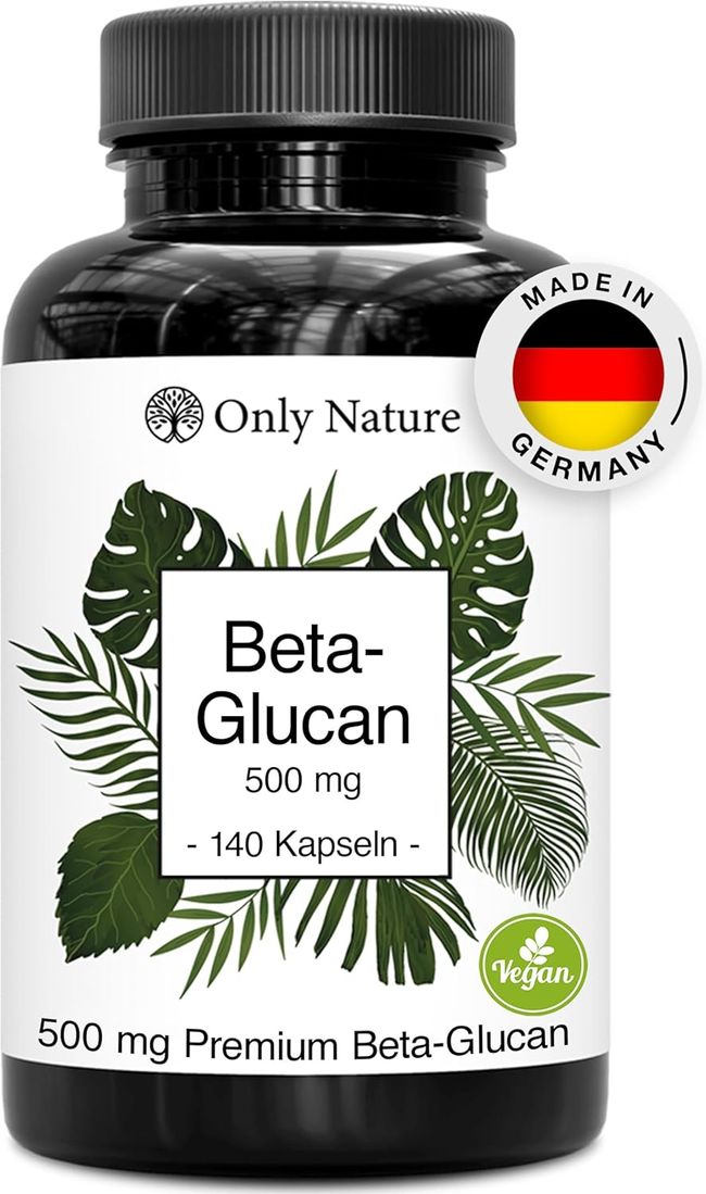 Only Nature Beta Glucan 140 Kapseln