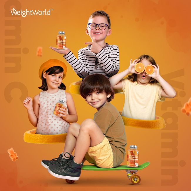 Weightworld | Vitamin C & Zink Gummibärchen - 120 Stück