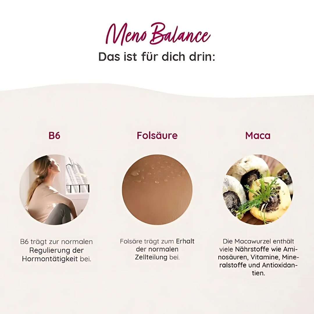 MYLILY | Meno Balance | mit Macawurzel & Vitamin B6