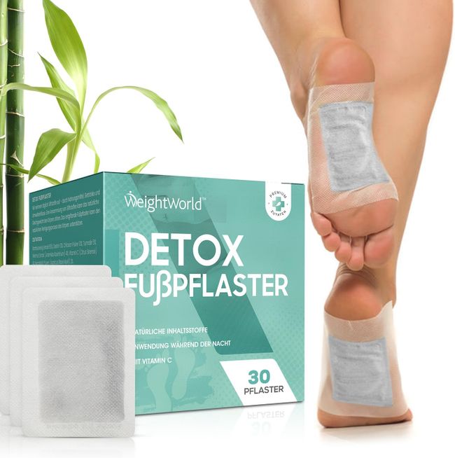 WeightWorld | Detox Fußpflaster – 30 Stück