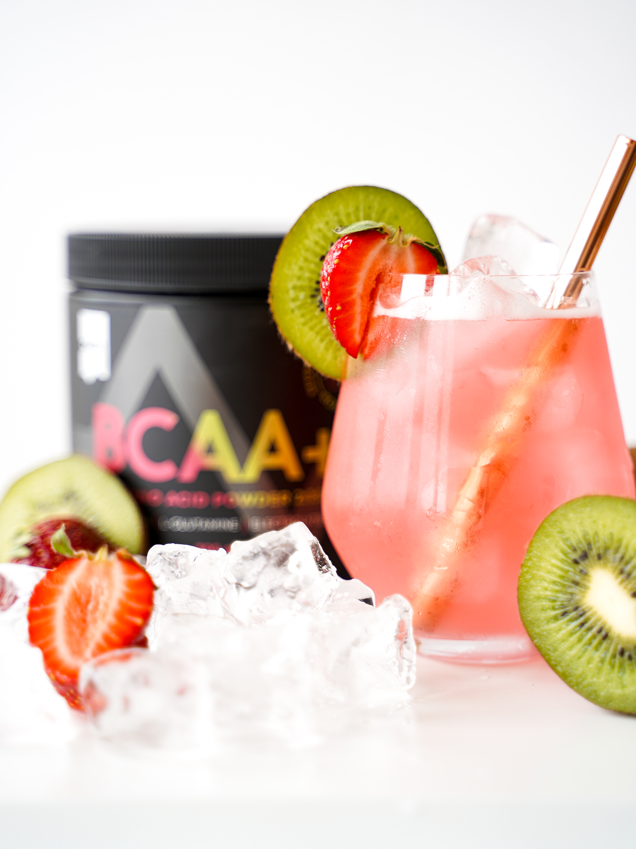 Puls Nutrition | BCAA+ mit Erdbeere und Kiwi Geschmack - 300 g