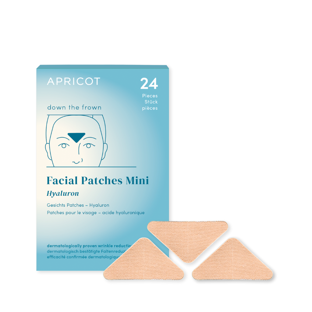 APRICOT I Gesicht Pads mit Hyaluron I Stirnfaltenreduzierung I MINI PACK