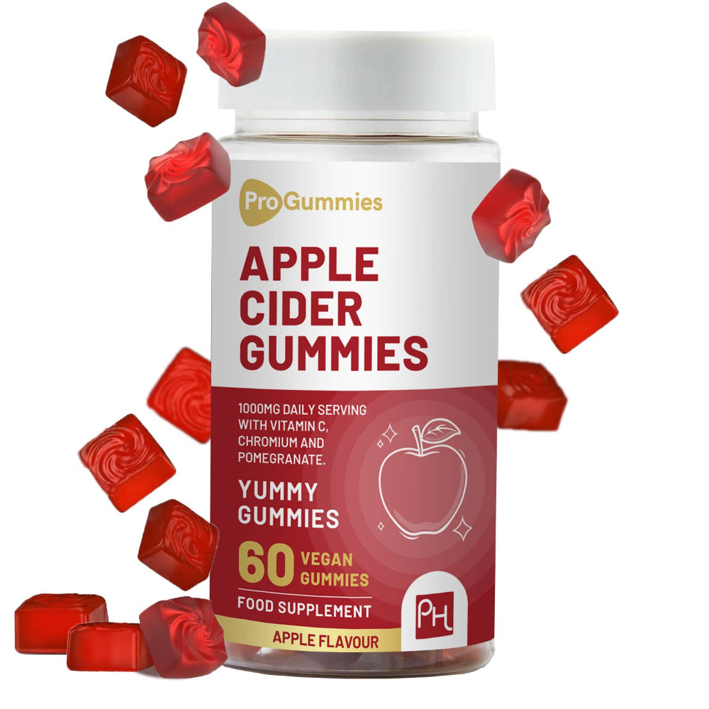 Prowise Healthcare | Vegane Apfelessig-Gummibärchen 1000 mg – 60 Gummies