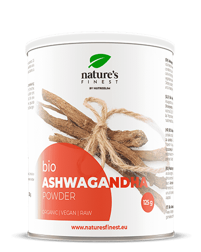 Nature's Finest I Ashwagandha-Pulver Bio für Entspannung, Stressschutz & Energie