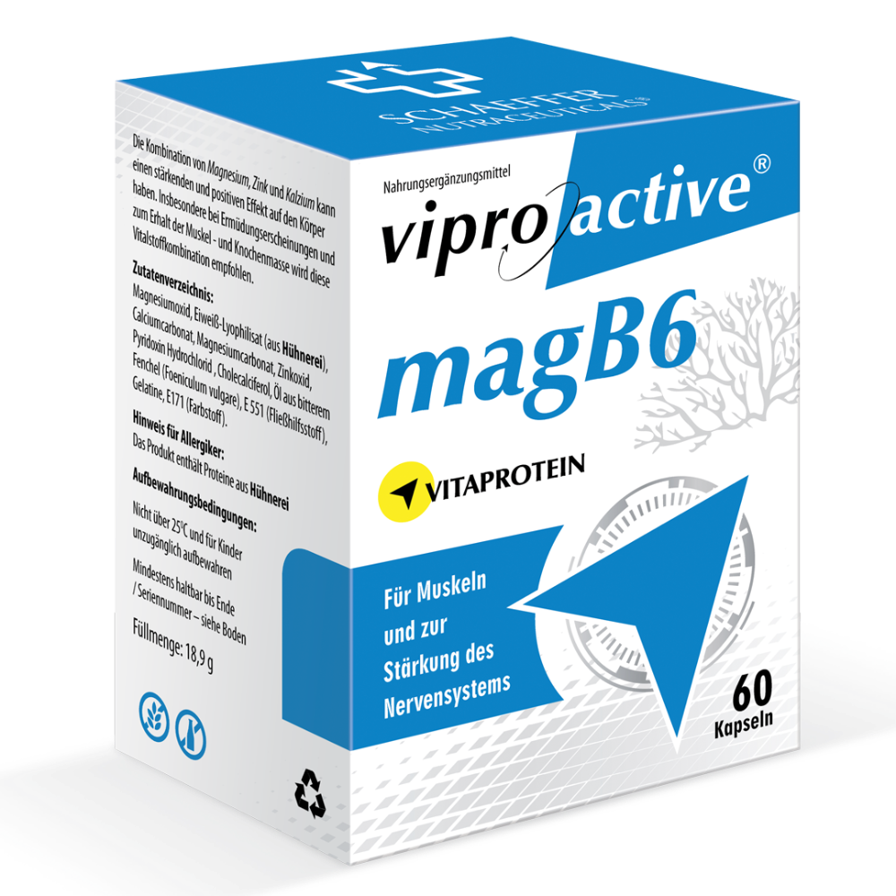 Viproactive | MagB6 – Magnesium für starke Nerven und Muskeln