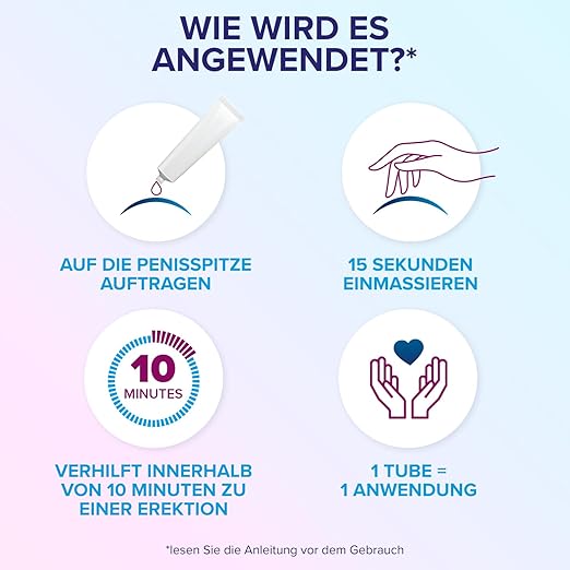 EROXON - bei Erektiler Dysfunktion - Verhilft Ihnen innerhalb von 10 Minuten zu einer Erektion - Diskrete tablettenfreie Behandlung