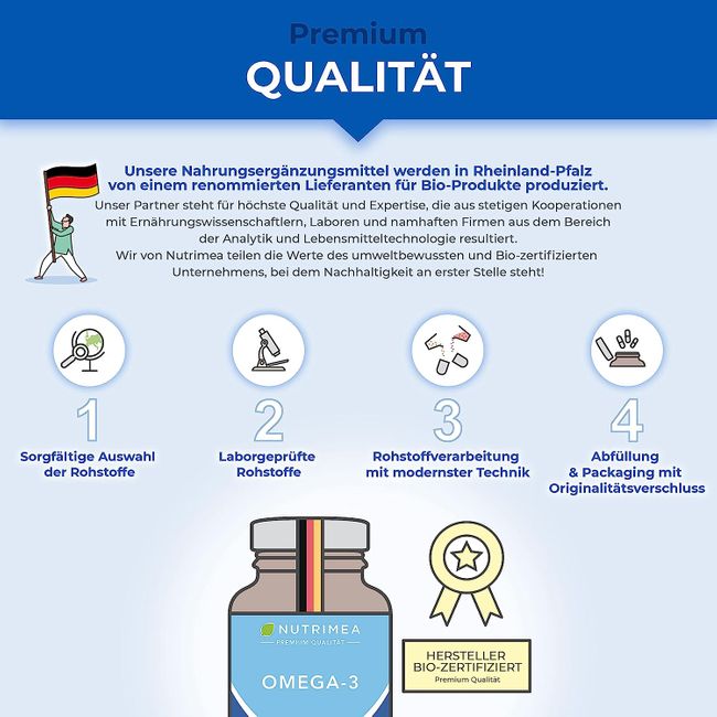 Nutrimea Krillöl Kapseln - ANTARKTIS Omega 3