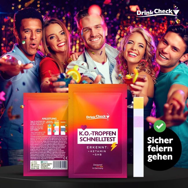 DrinkCheck K.O. Tropfen Schnelltest