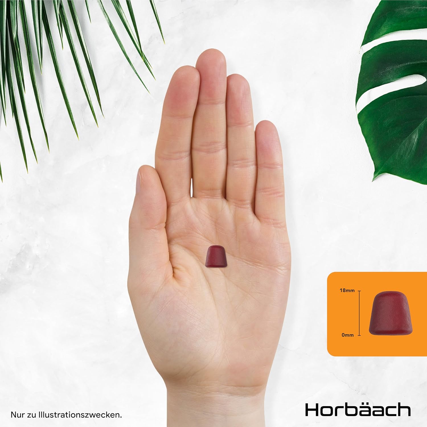 Horbaach | Eisen Vitamin C Gummibärchen für Kinder  - 60 Stück