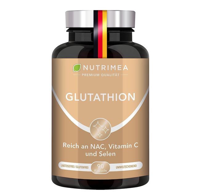 Nutrimea L-GLUTATHION reduziert zu 98% | mit Vorläufern + Vitamin C