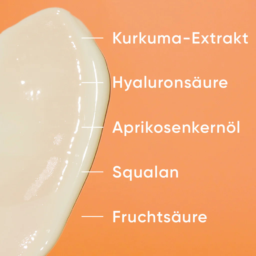 Kurkumacreme für Gesicht