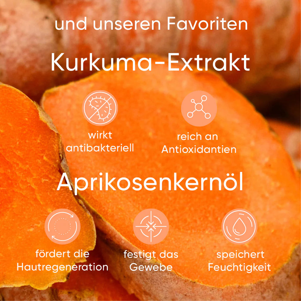 Kurkumacreme für Gesicht