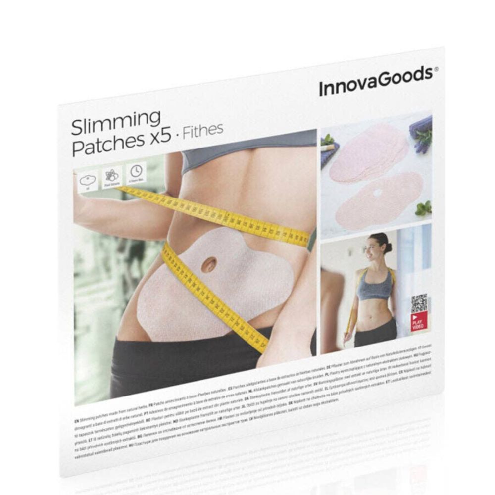 InnovaGoods | Fithes Abnehmpflaster mit Pflanzenextrakten - 5 Stück