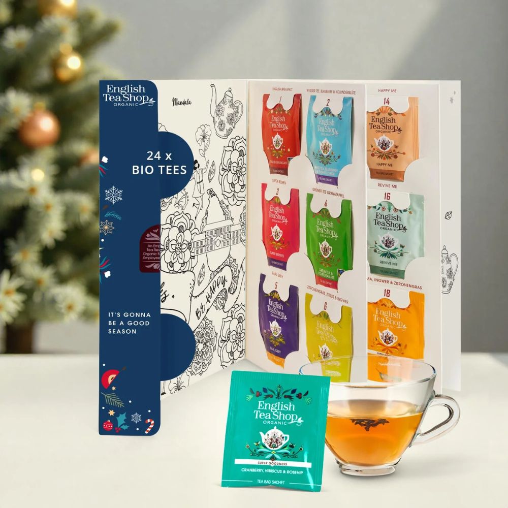English Tea Shop | Adventskalender "Feel Good" - 24 Bio Tees