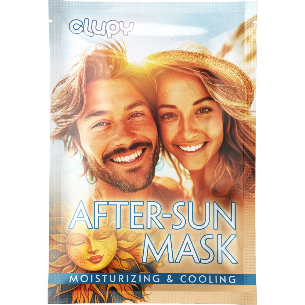 Clupy | After-Sun Maske für Erwachsene – 10 Stück Packung