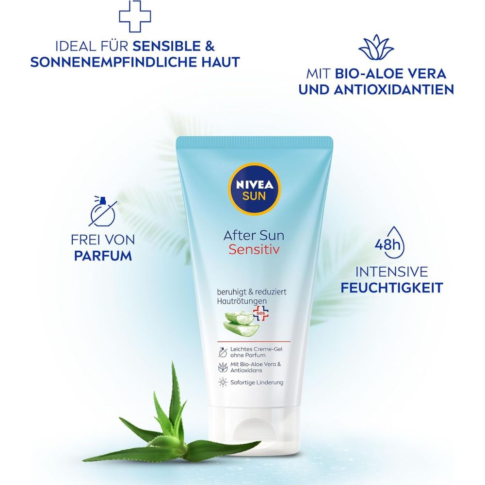NIVEA SUN | After Sun Gel sensitiv - 175 ml