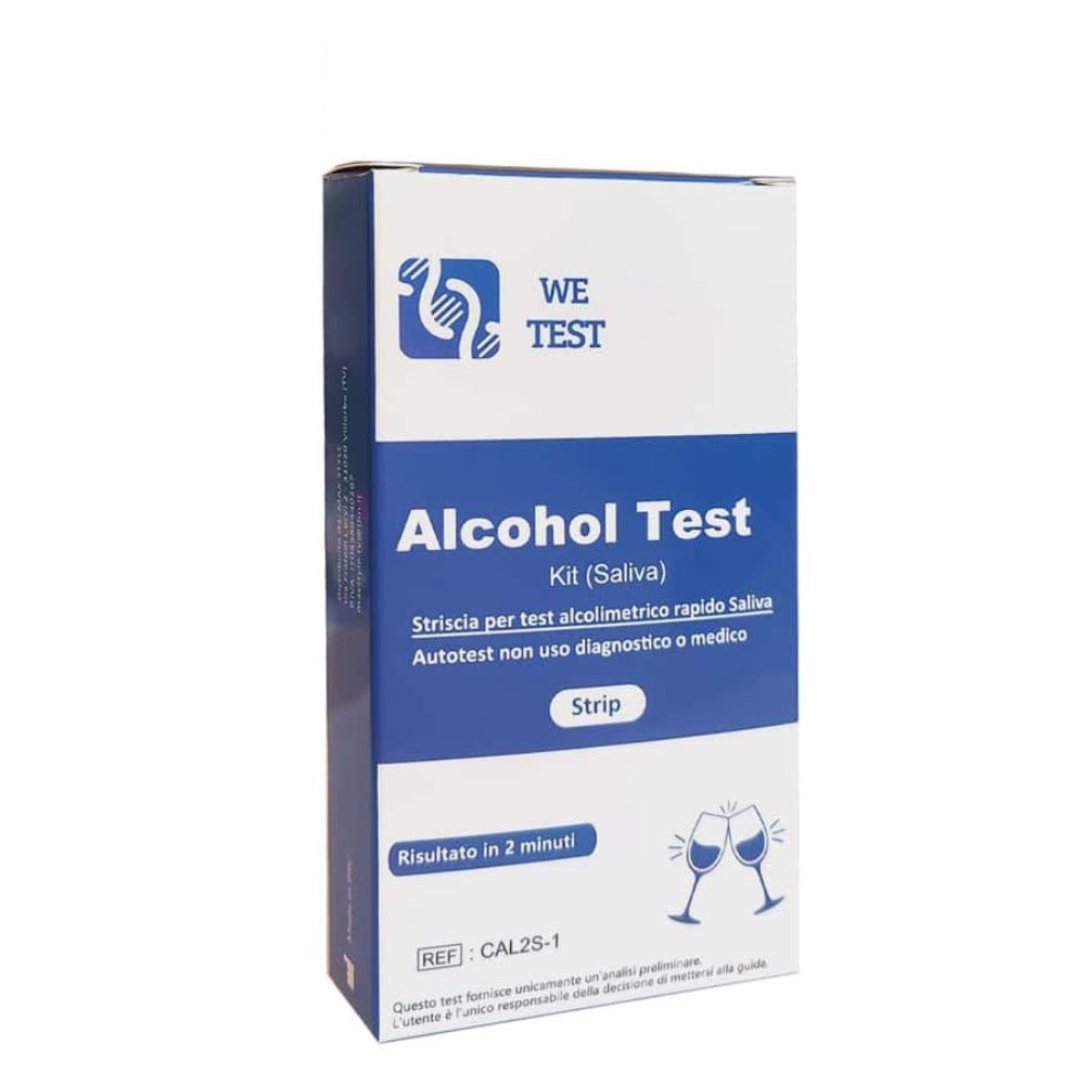 We Test | Alkoholtest Speicheltest-Kit (1 Stück)