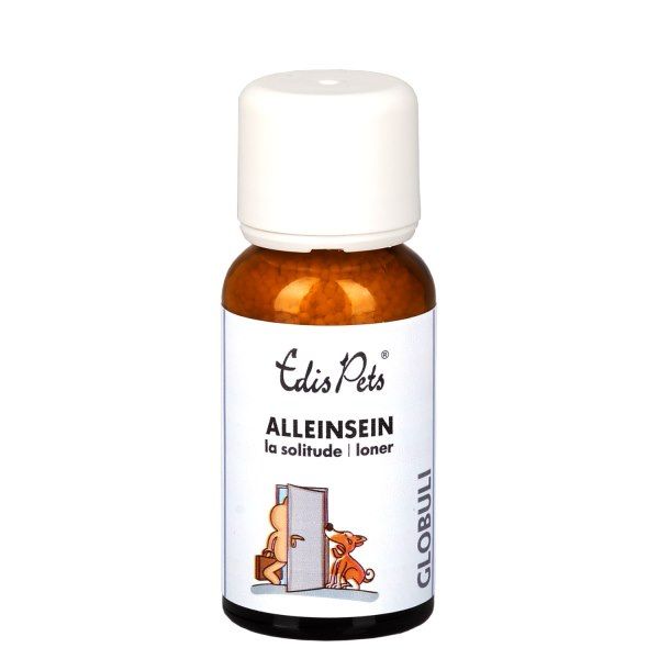 Edis Pets Alleinsein Bio Bachblüten Globuli für Hunde