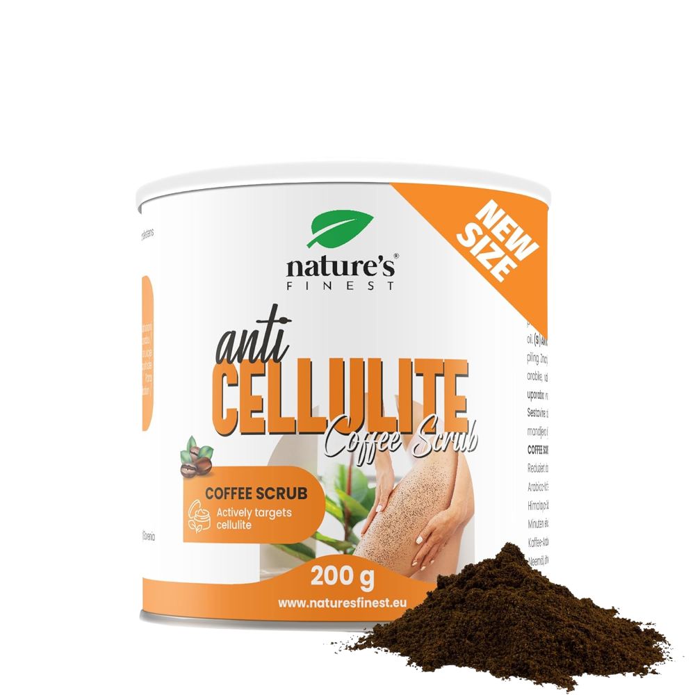 Nature's Finest I Anti Cellulite Coffee Scrub - Kaffee-Peeling