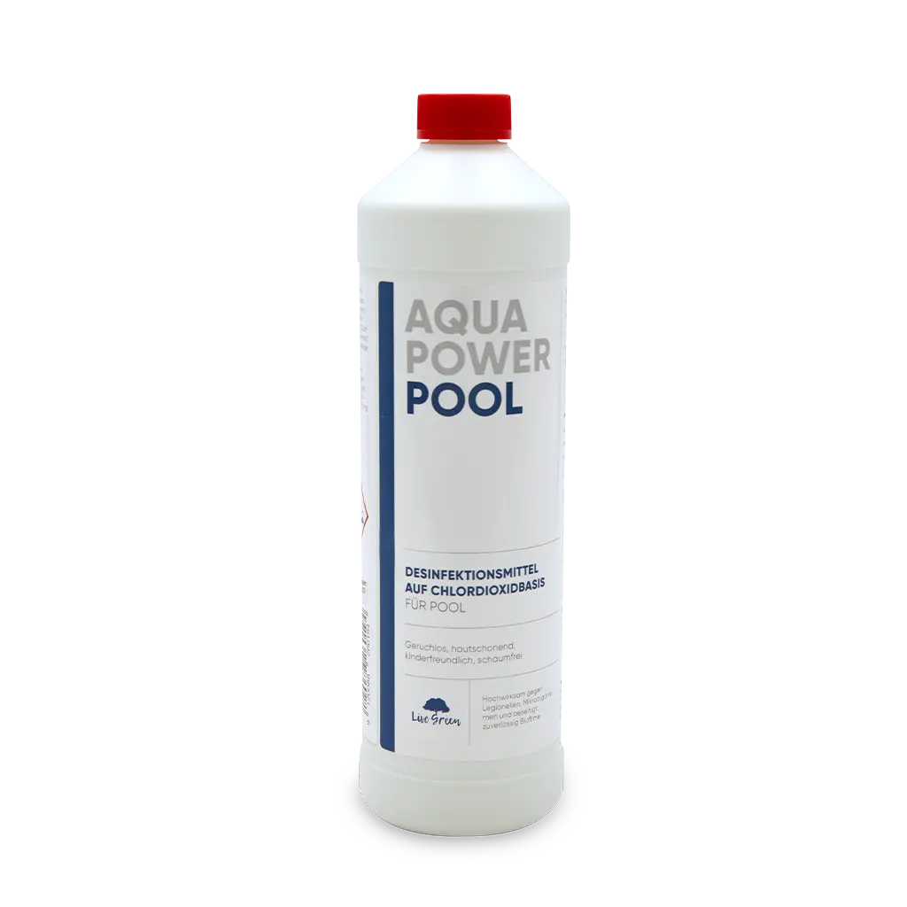 AQUA POWER I POOL DESINFEKTION auf Chlordioxidbasis I 1000 ml