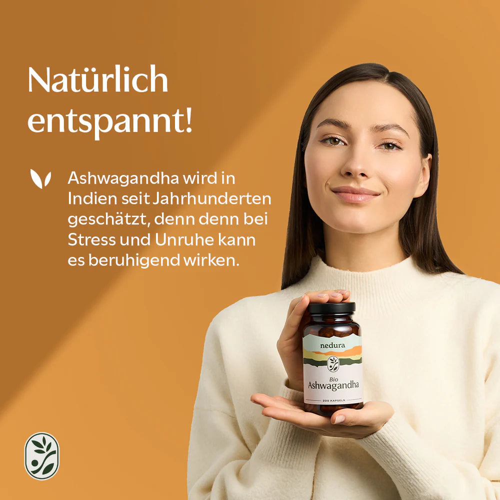 Nedura BIO Ashwagandha – 200 Kapseln