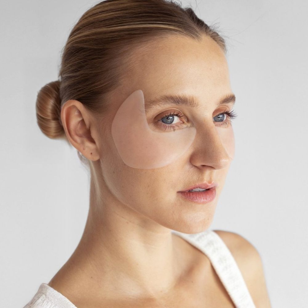 APRICOT | Wiederverwendbare Augen-Schläfen Pads mit Hexapeptid - 30 Behandlungen