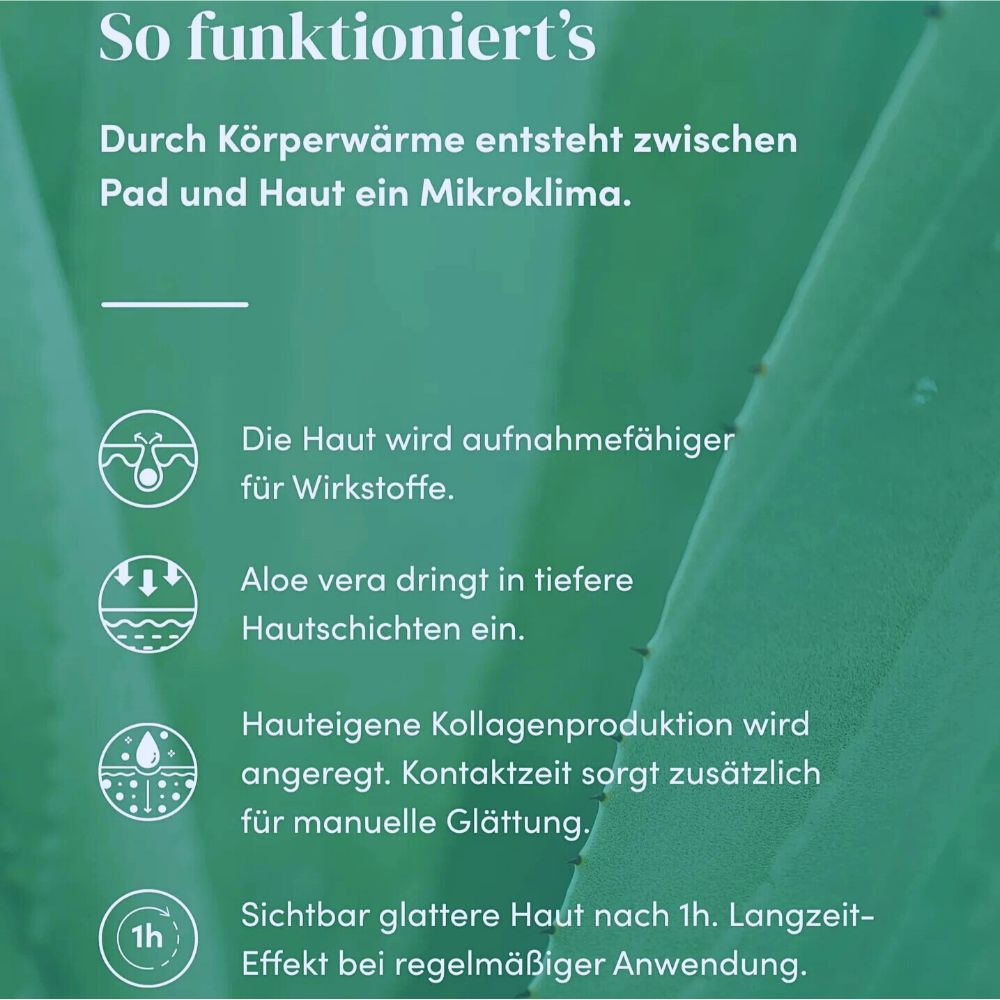 APRICOT | Augen-Schläfen Pads "aloe there" mit Aloe Vera - 30 Behandlungen