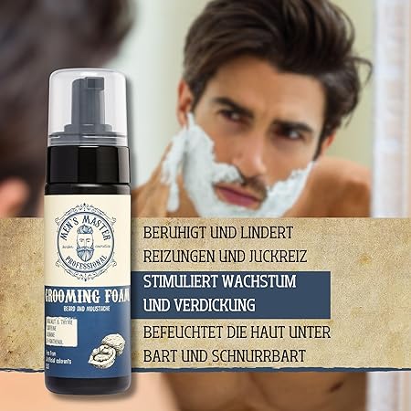 Mister33 Bart Pflegeschaum - Männerpflege