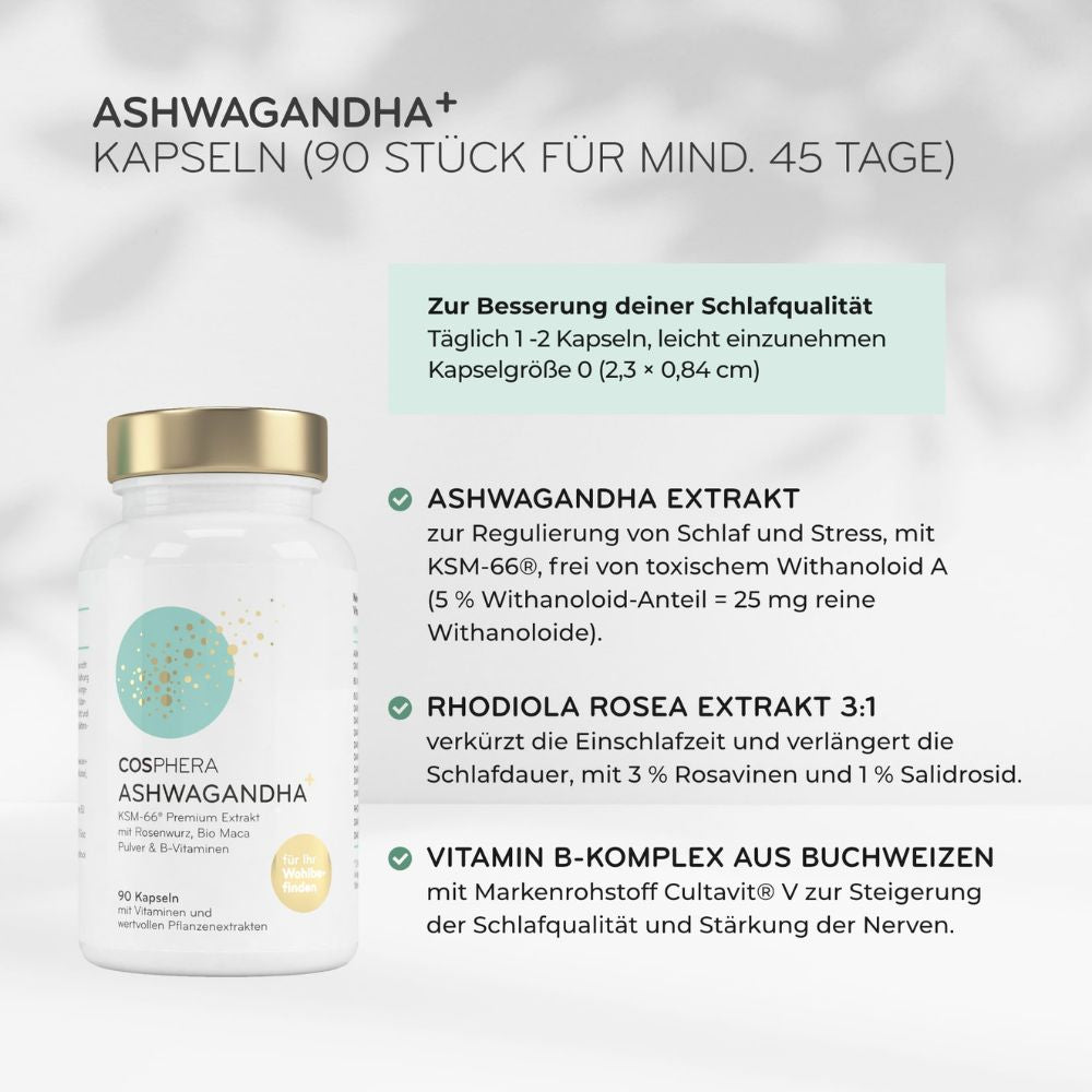 Cosphera | 3-in-1 Besser schlafen Paket