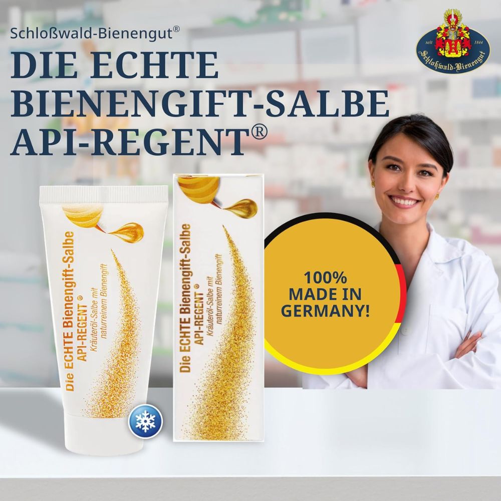 Schloßwald-Bienengut® | Die ECHTE Bienengift-Salbe API-REGENT® Classic