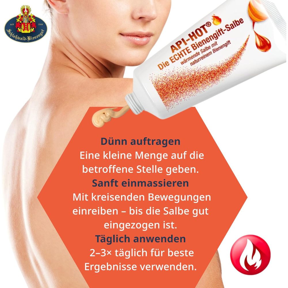 Schloßwald-Bienengut® Die ECHTE Bienengift-Salbe API-HOT®