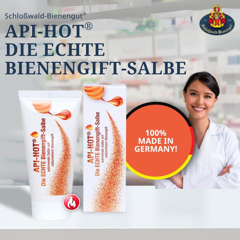 Schloßwald-Bienengut® Die ECHTE Bienengift-Salbe API-HOT®