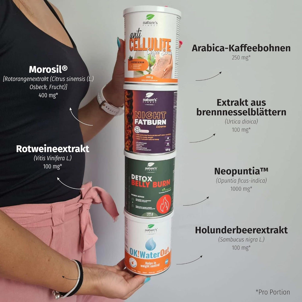 Nature's Finest I Bikini Body 4-in-1 Set I 600g - 25 Tage