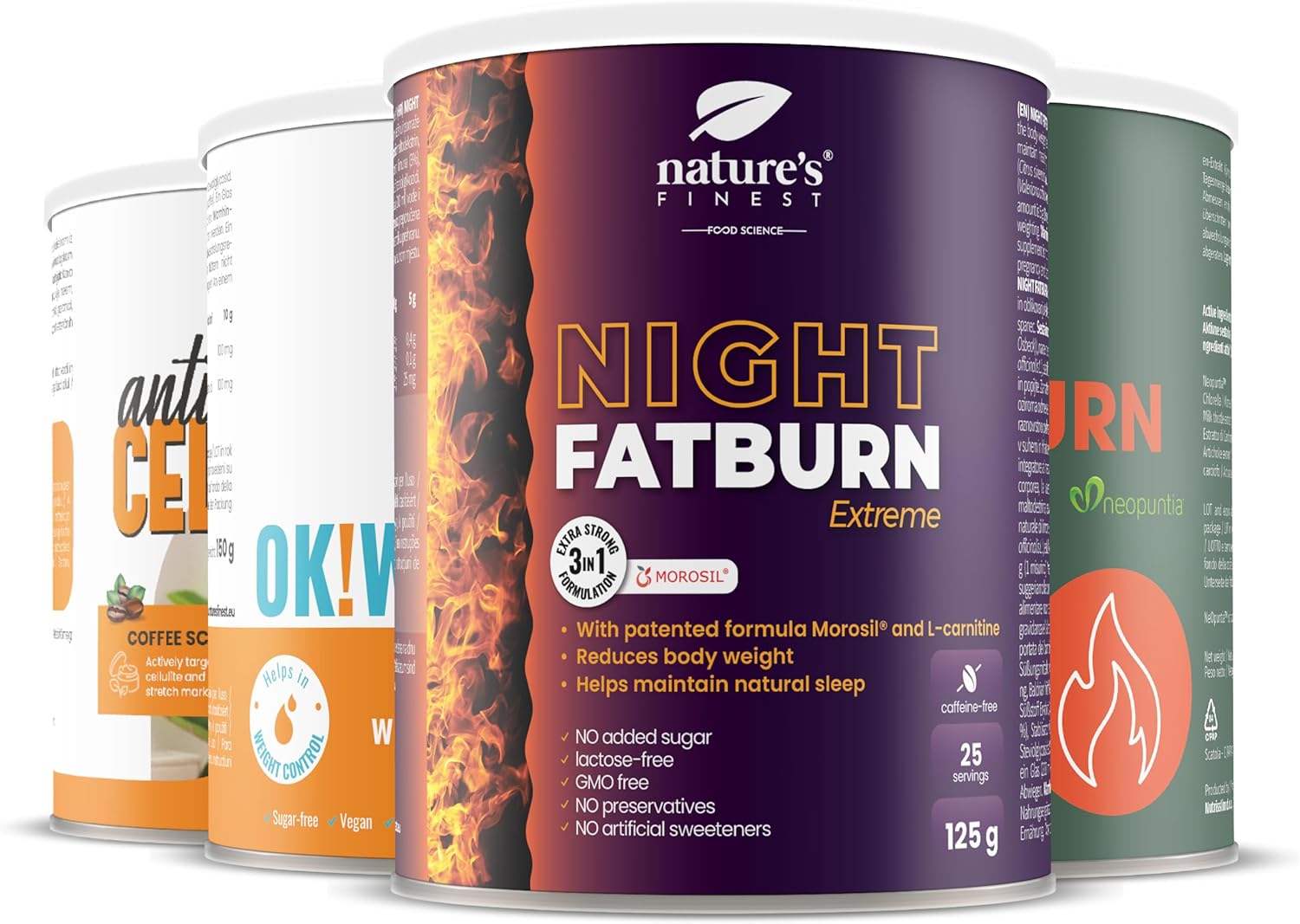 Nature's Finest I Bikini Body 4-in-1 Set I 600g - 25 Tage