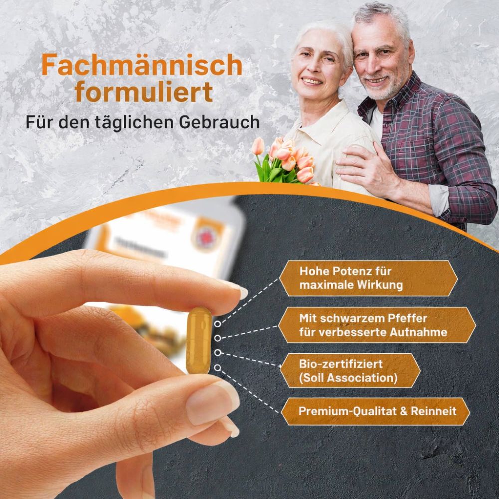 Prowise Healthcare | Bio-Kurkuma-Curcumin 720 mg - 120 Kapseln