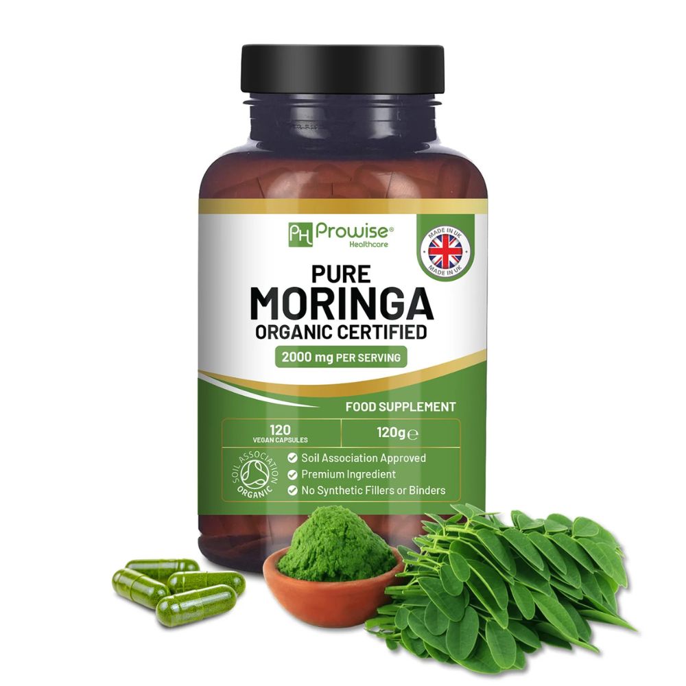 Prowise Healthcare | Bio-Moringa 2000 mg – 120 vegane Kapseln