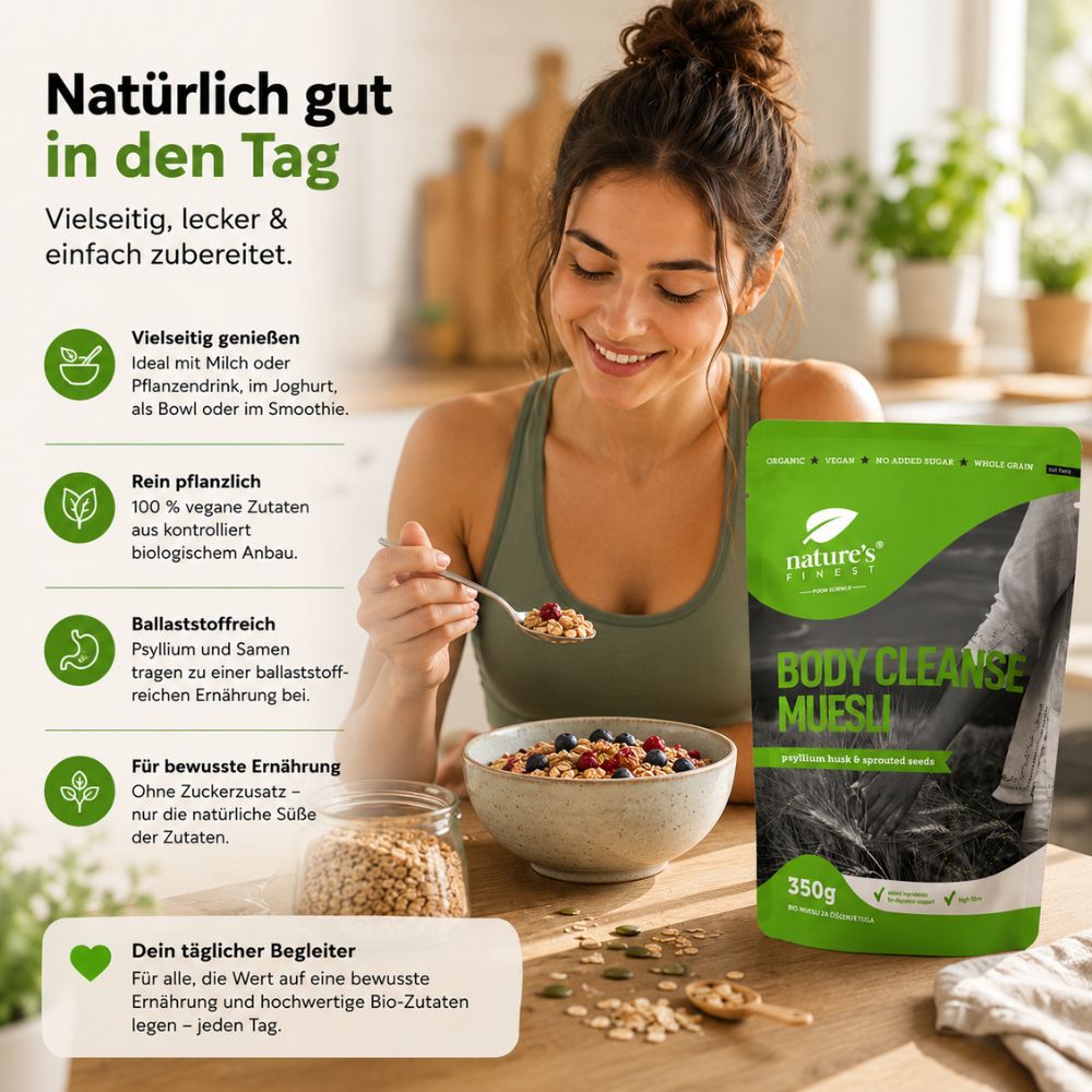 Nature's Finest | Bio Müsli zur Körperentgiftung - 350g