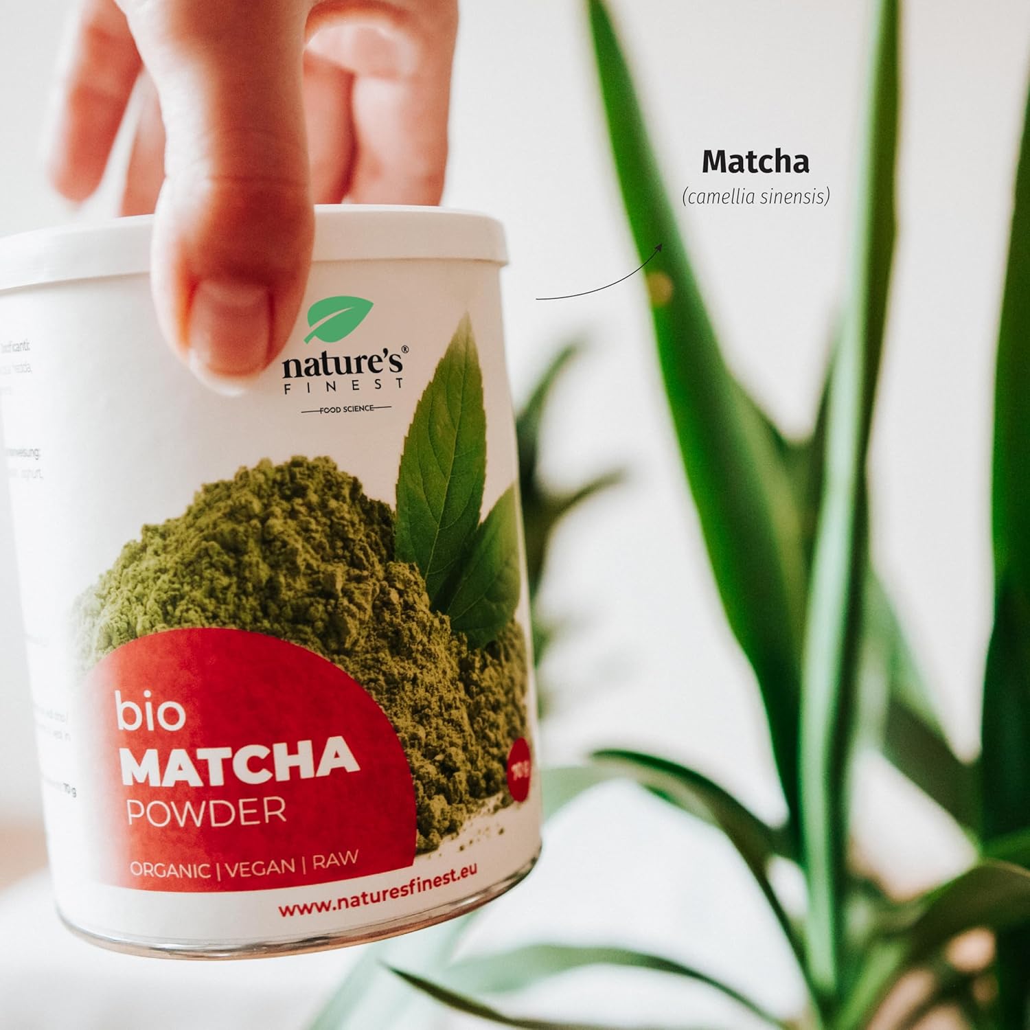 Nature's Finest I Matcha Bio Pulver - die hochwertigste Form von grünem Tee