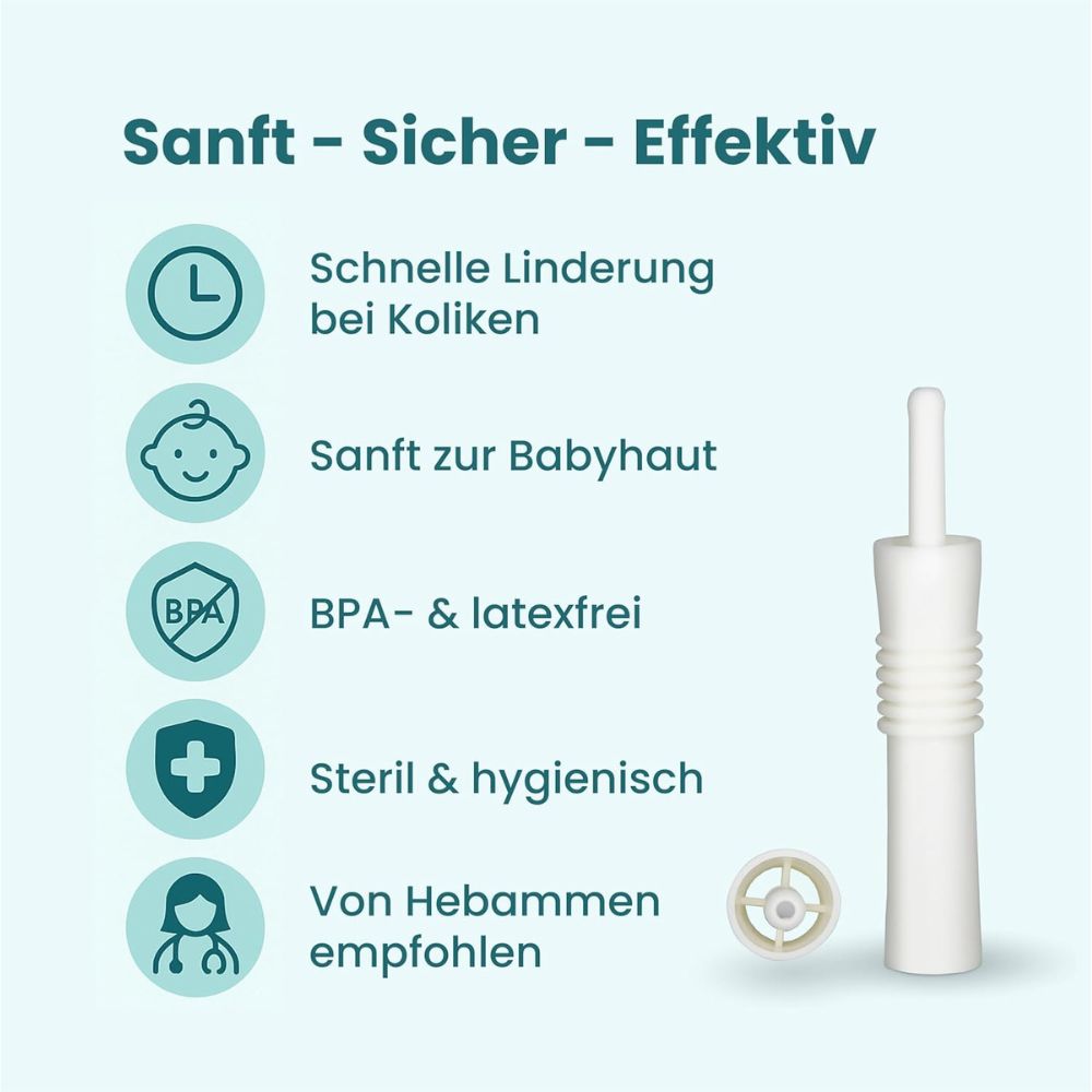 Fuchsi | Blähhilfe für Babys - 10 Stück