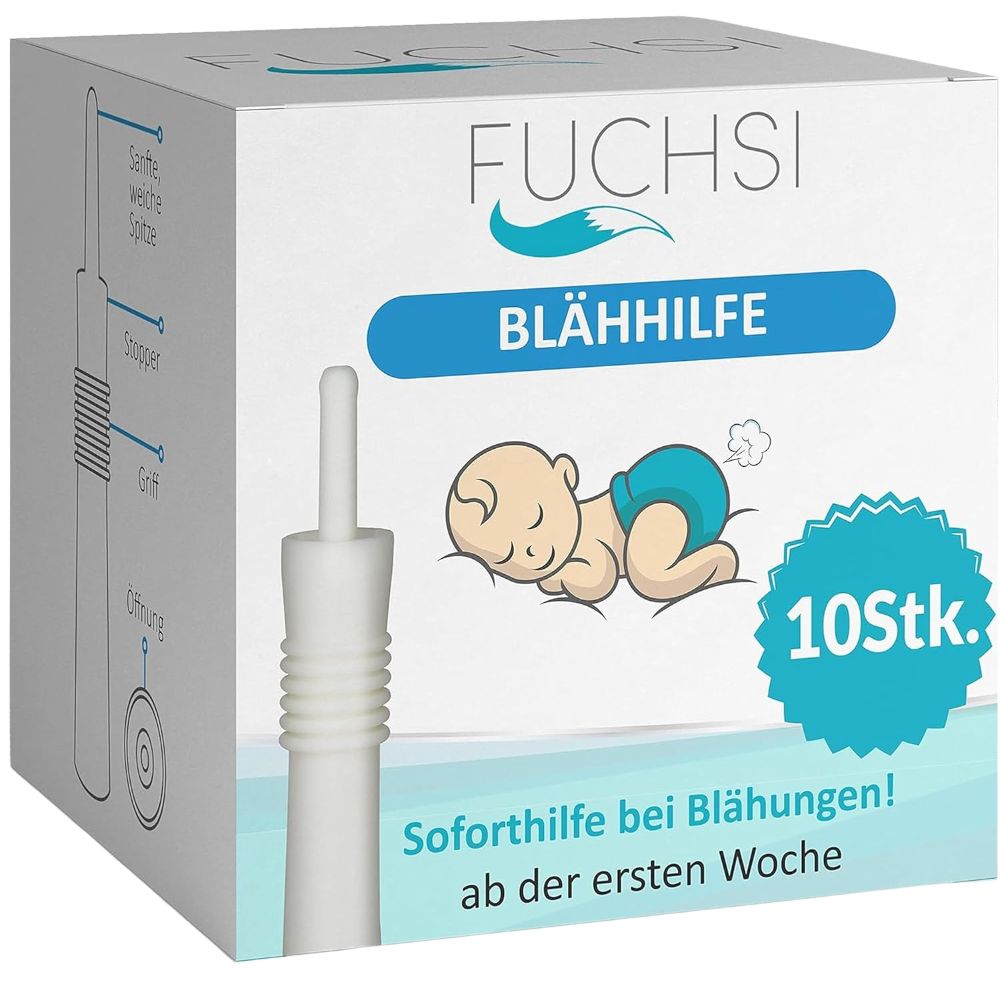 Fuchsi | Blähhilfe für Babys - 10 Stück