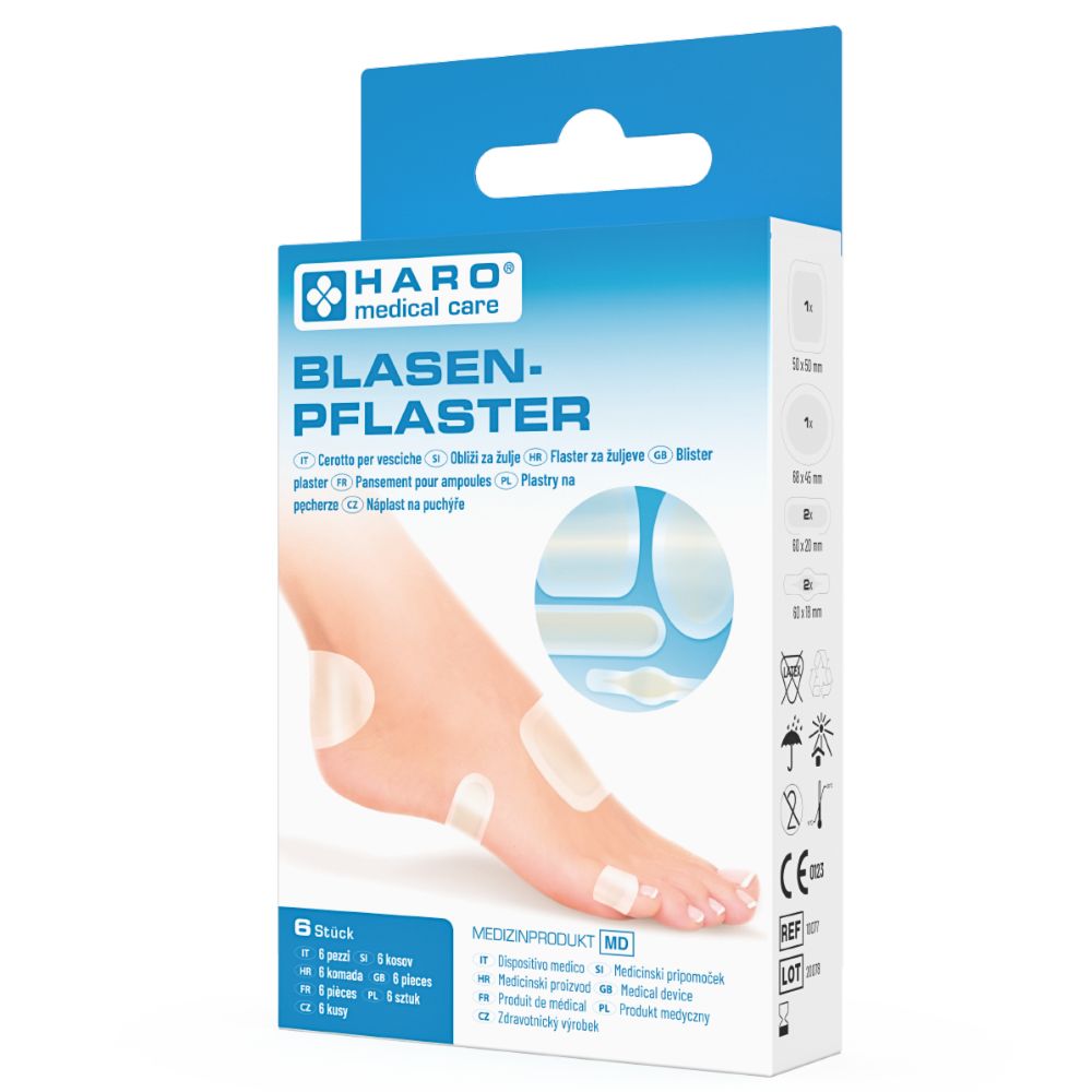 Haro | Blasenpflaster - 6 Stück