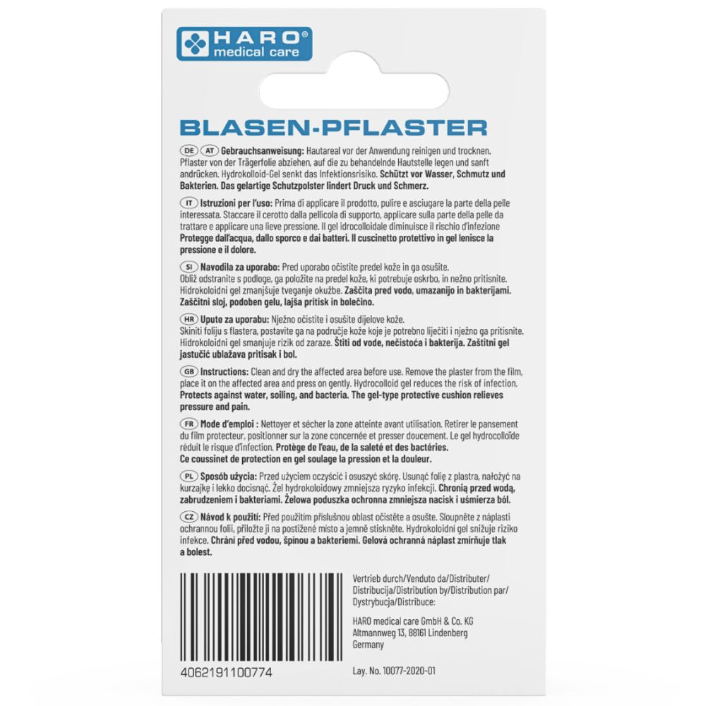 Haro | Blasenpflaster - 6 Stück