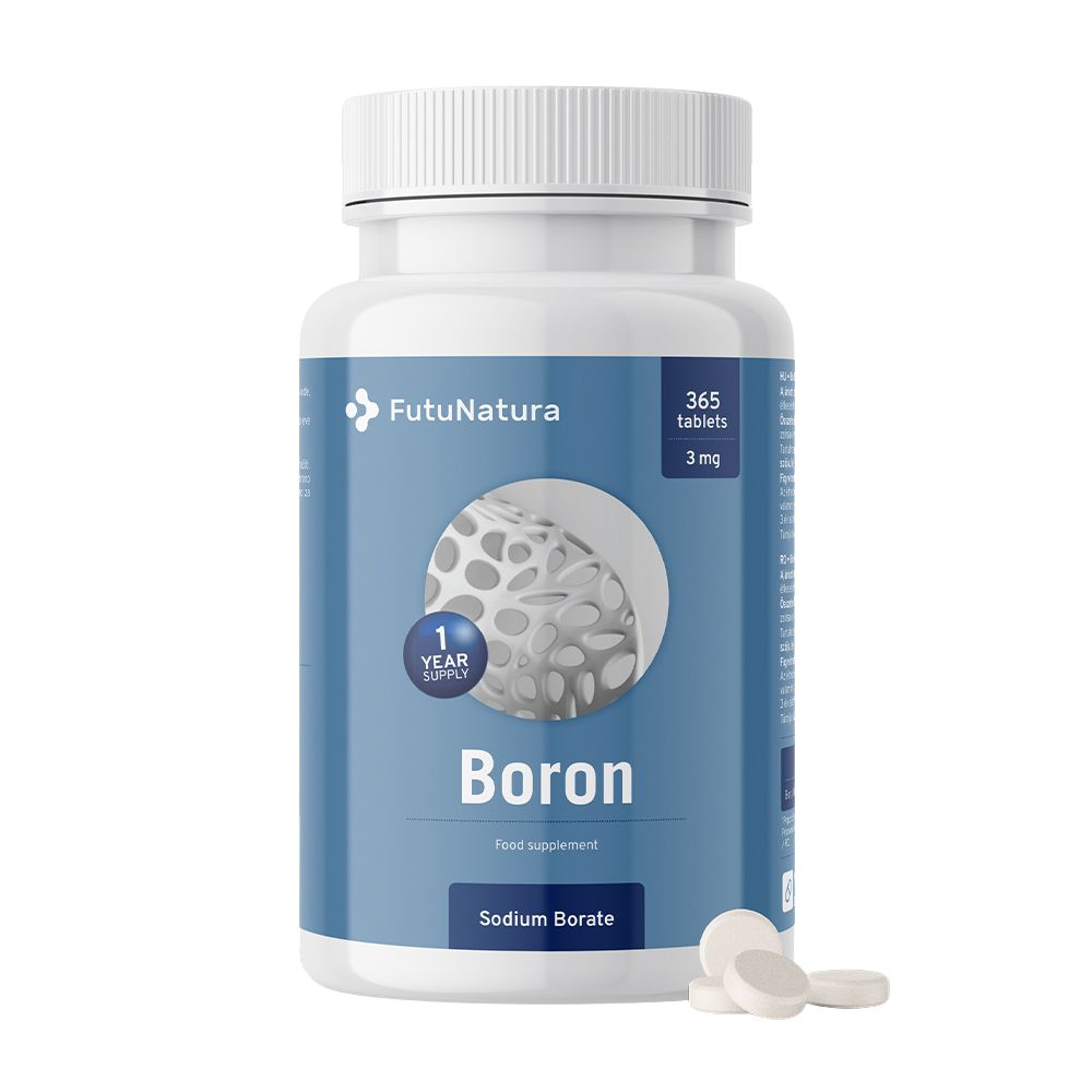 FutuNatura | Bor 3 mg - 365 Tabletten