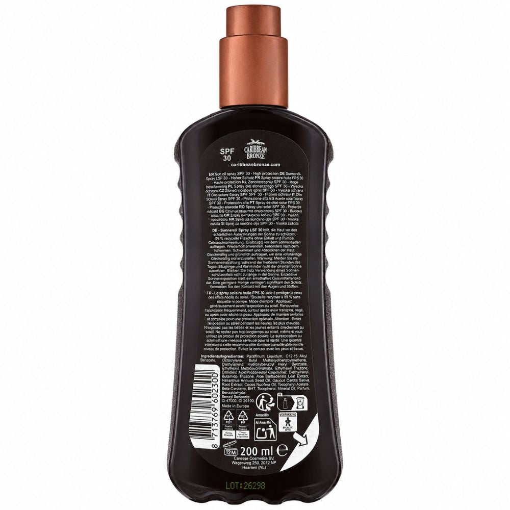 Caribbean Bronze | Bräunungsöl Spray LSF 30 High Protection - 200 ml