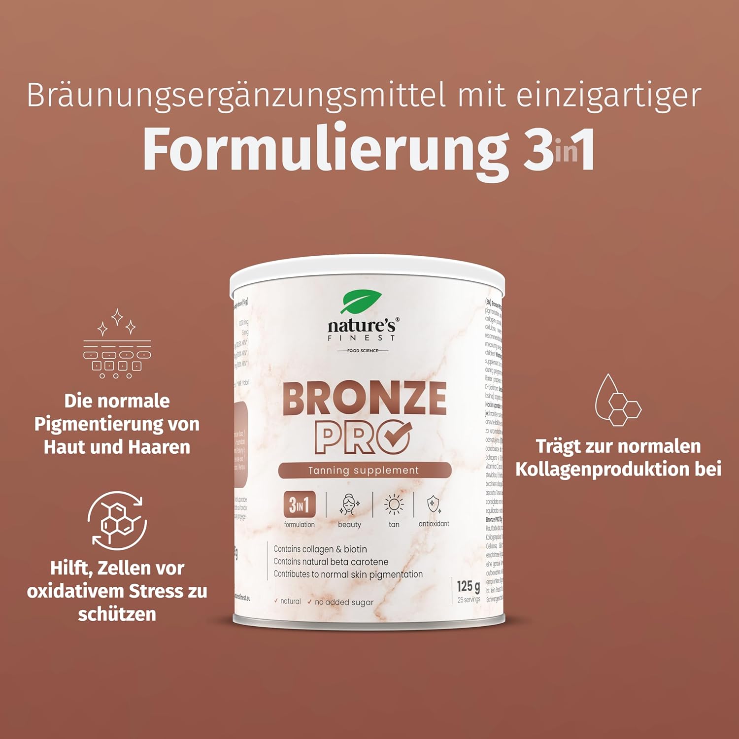 Nature's Finest I Bronze PRO Bräunungs-Booster